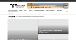 Desktop Screenshot of itcontractor.com